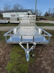 New 2025 Black Rhino 7X14 AULUMINUM UTILITY Utility Trailer