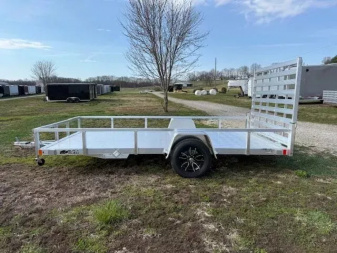 New 2025 Black Rhino 7X14 AULUMINUM UTILITY Utility Trailer