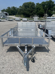 New 2025 Black Rhino 7X12 AULUMINUM UTILITY Utility Trailer