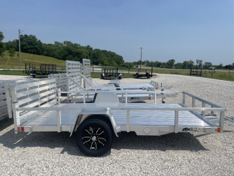 New 2025 Black Rhino 7X12 AULUMINUM UTILITY Utility Trailer