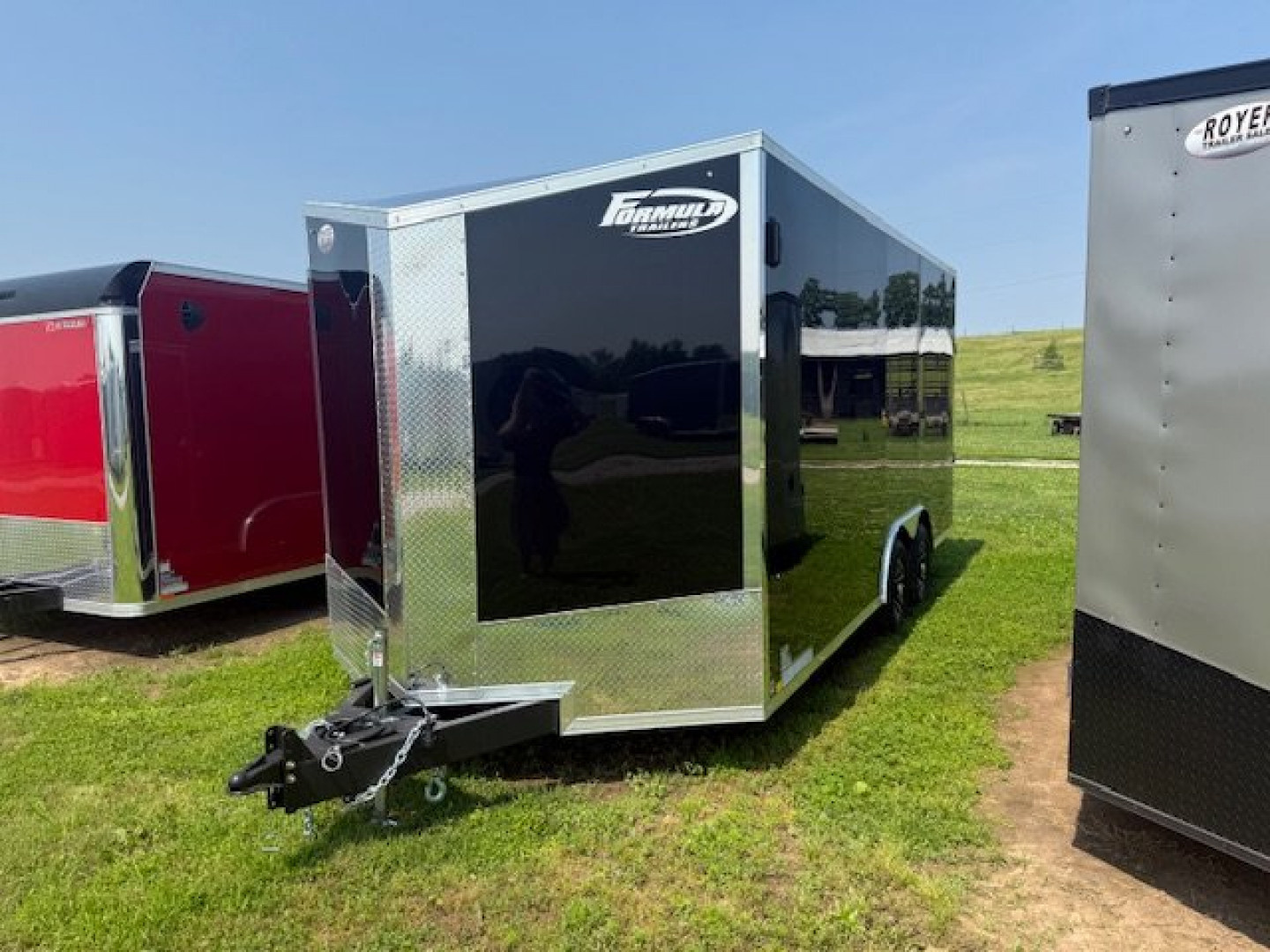New 2025 FORMULA Trailers CONQUEST 8.5x18 Cargo w/ .080 POLYCORE & / Enclosed Trailer