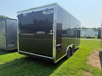 New 2025 FORMULA Trailers CONQUEST 8.5x18 Cargo w/ .080 POLYCORE & / Enclosed Trailer