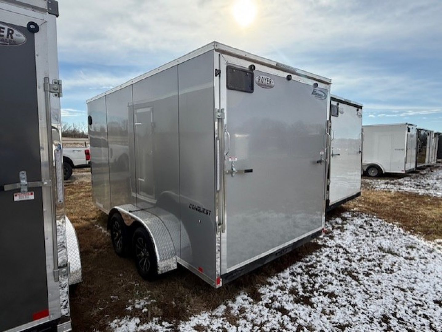 New 2025 Formula Trailers CONQUEST 7x14X84" .080 POLYCORE w/ RAMP DOOR Cargo / Enclosed Trailer