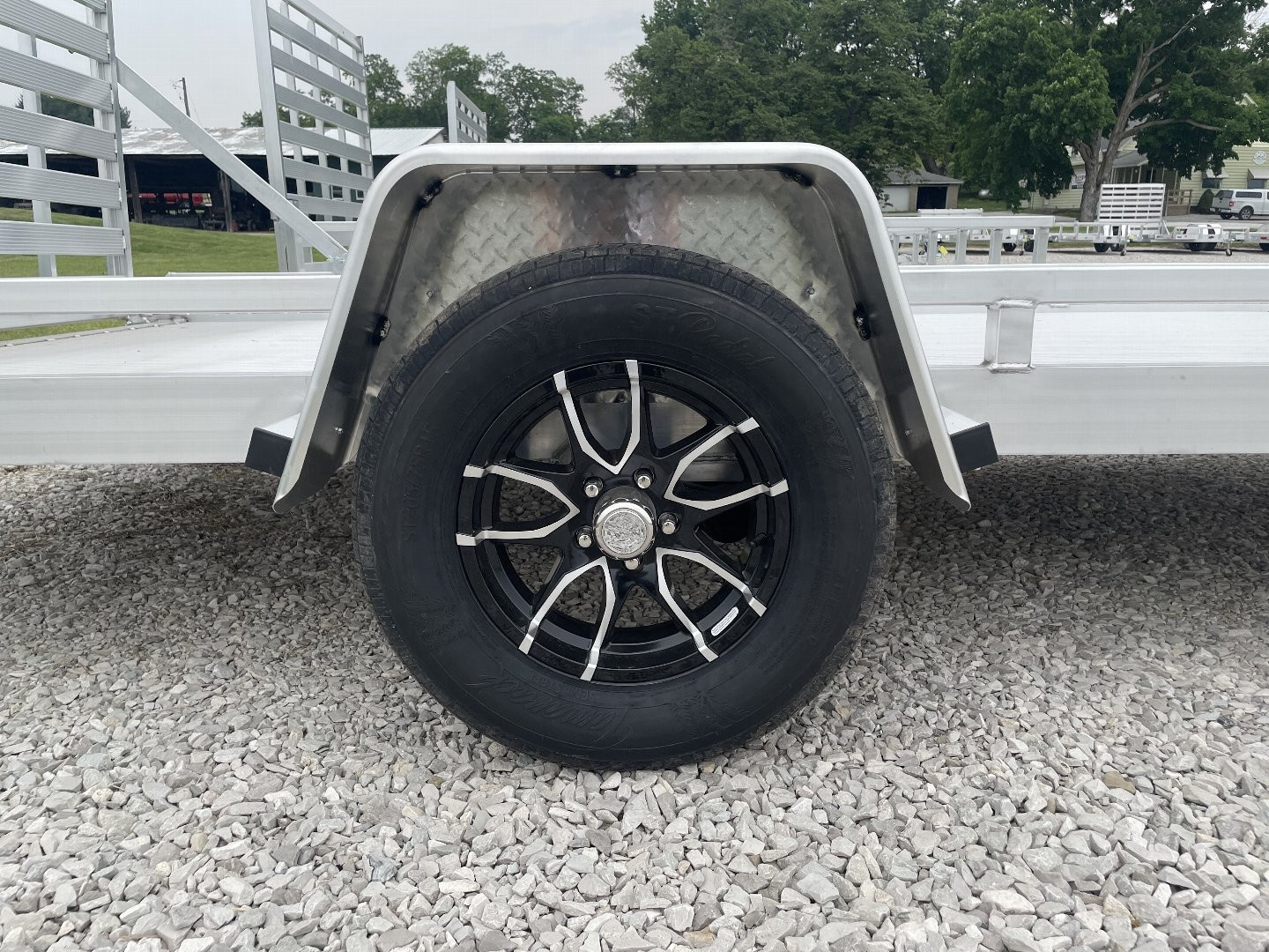 New 2025 Black Rhino 77X14 LOW PRO UTILITY TRAILER Utility Trailer