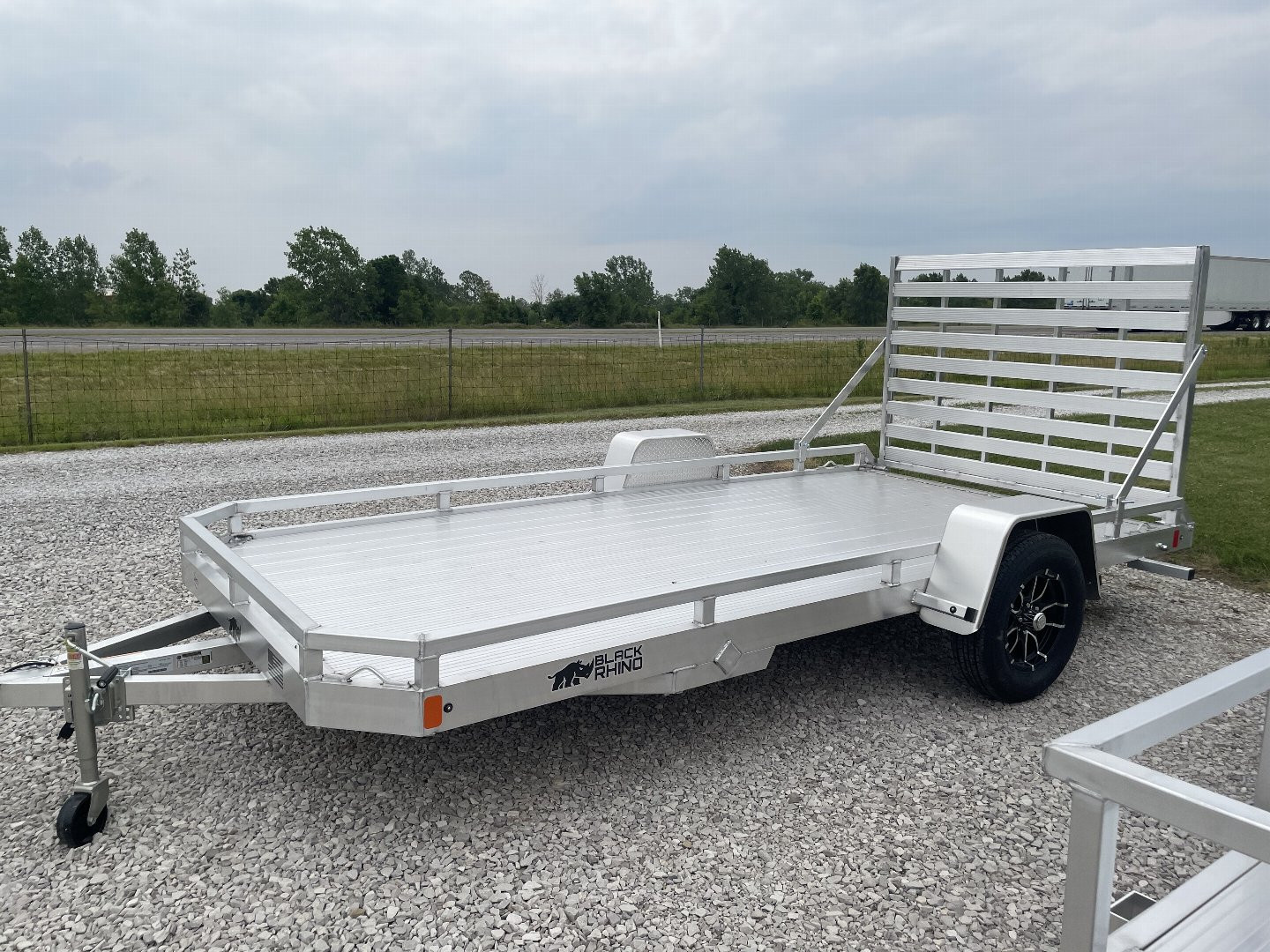 New 2025 Black Rhino 77X14 LOW PRO UTILITY TRAILER Utility Trailer