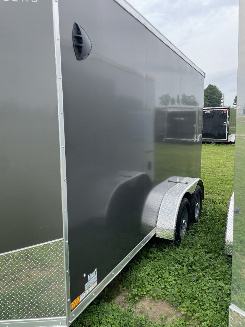 New 2025 Stealth Trailers Titan 7X14x84" w/ RAMP DOOR .080 POLYCORE Cargo / Enclosed Trailer
