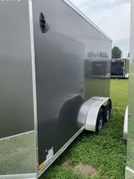 New 2025 Stealth Trailers Titan 7X14x84" w/ RAMP DOOR .080 POLYCORE Cargo / Enclosed Trailer