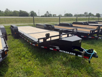 New 2025 PJ Trailers 16k TJ 20' Tilt Trailer (16' tilt +6' stationary) w/ toolbox