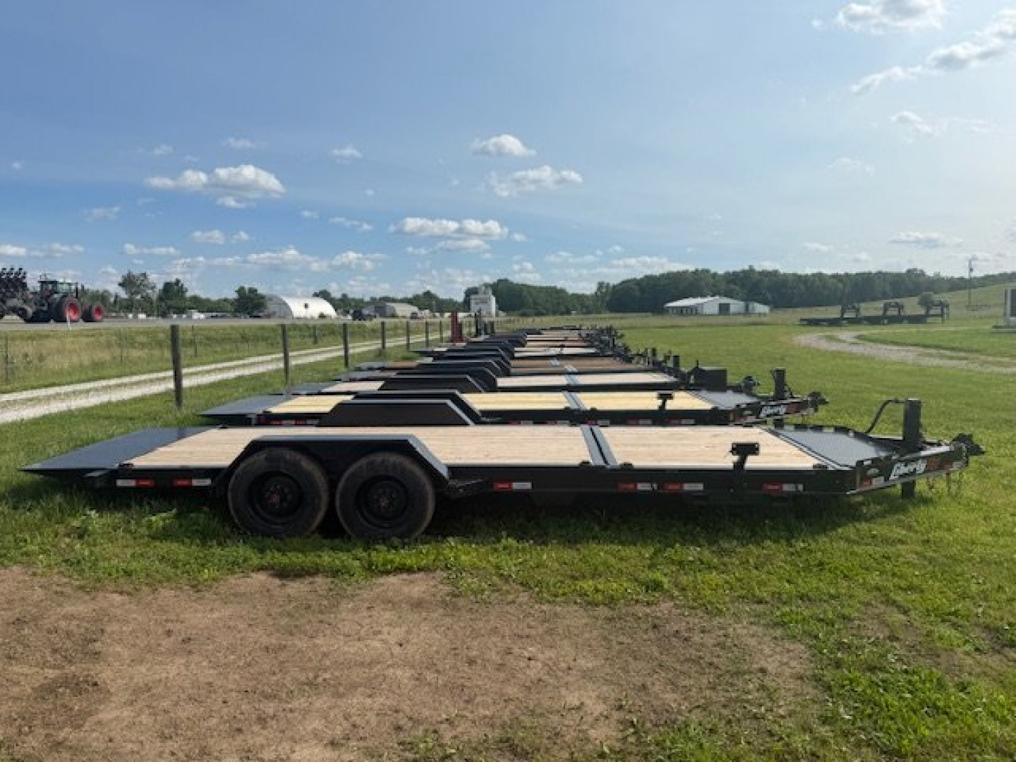New 2025 LIBERTY 16K 22' Tilt Trailer (16' tilt +6' stationary)