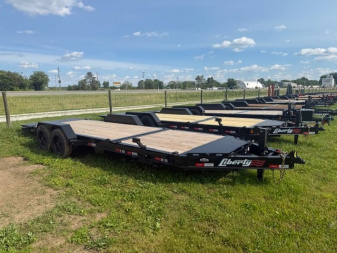 New 2025 LIBERTY 16K 22' Tilt Trailer (16' tilt +6' stationary)