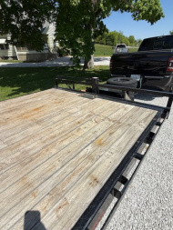 Used 2023 PJ Trailers T8 22' 14K DECKOVER Tilt Trailer Equipment Trailer