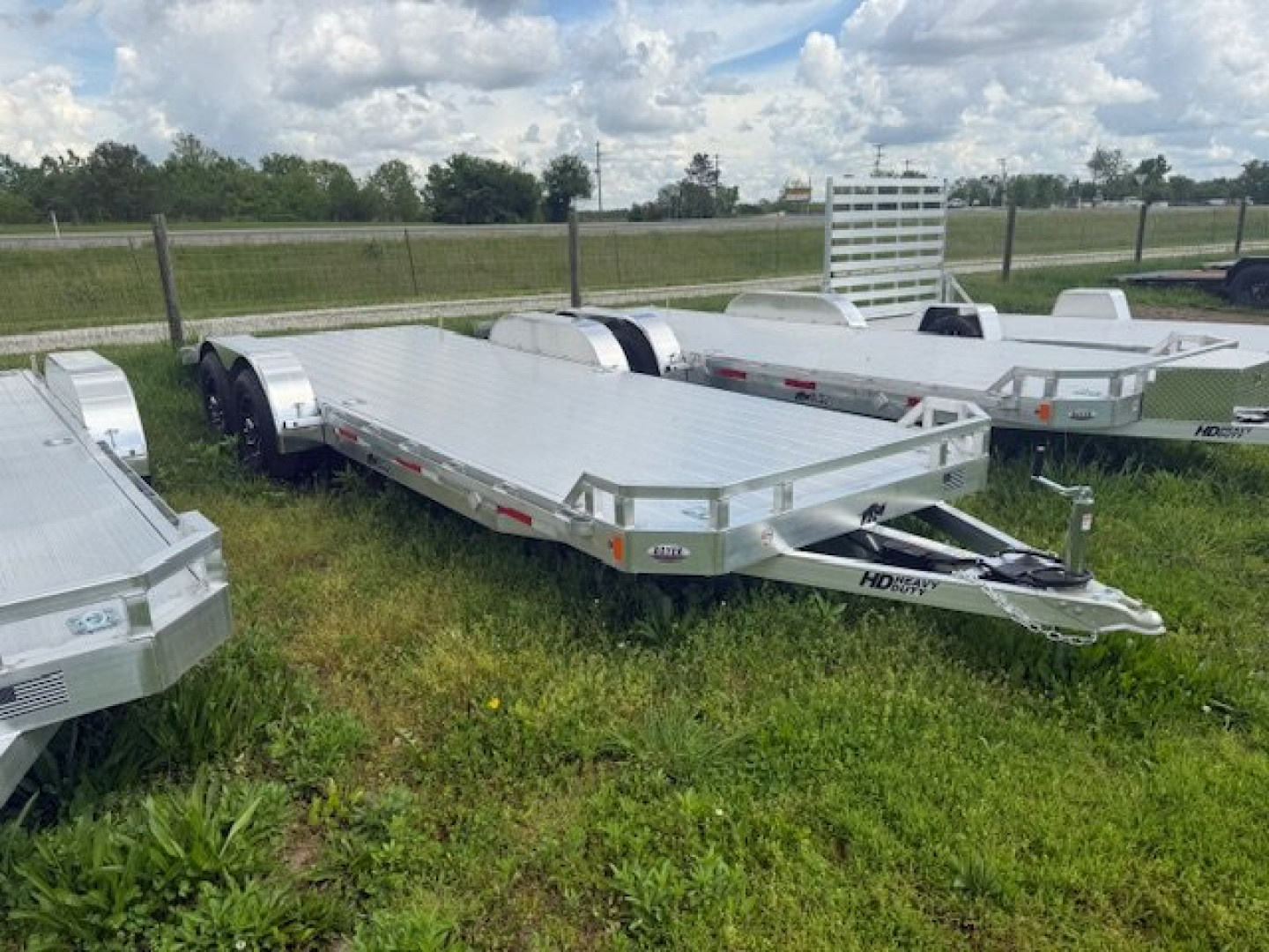 New 2025 Black Rhino 7X22 CAR HAULER 10K Car Hauler