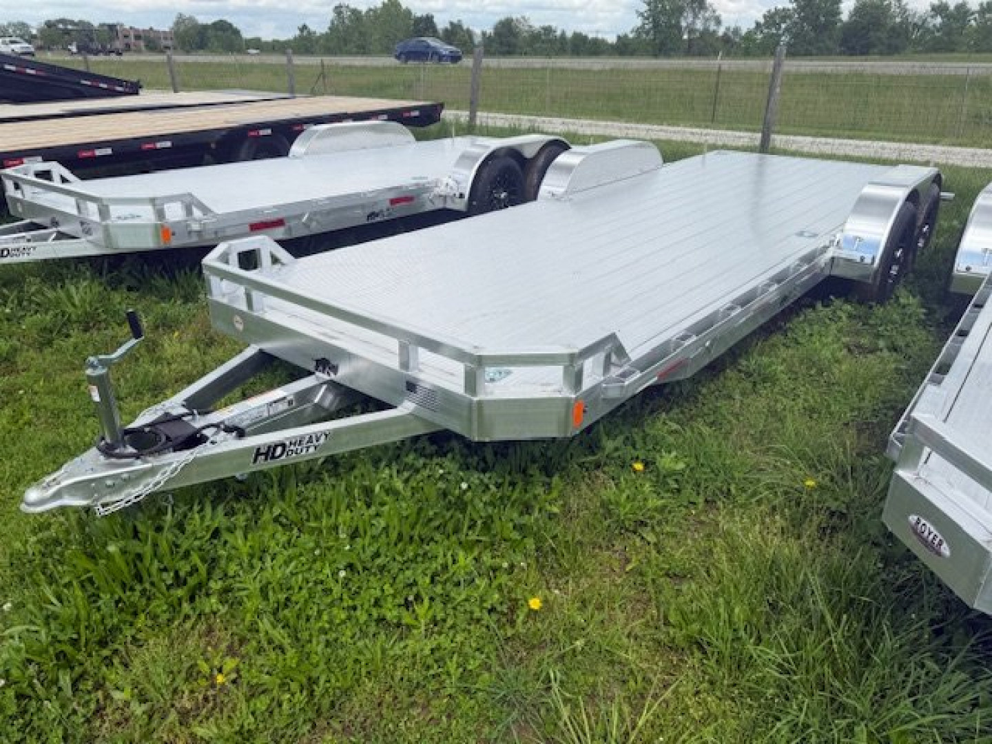 New 2025 Black Rhino 7X22 CAR HAULER 10K Car Hauler