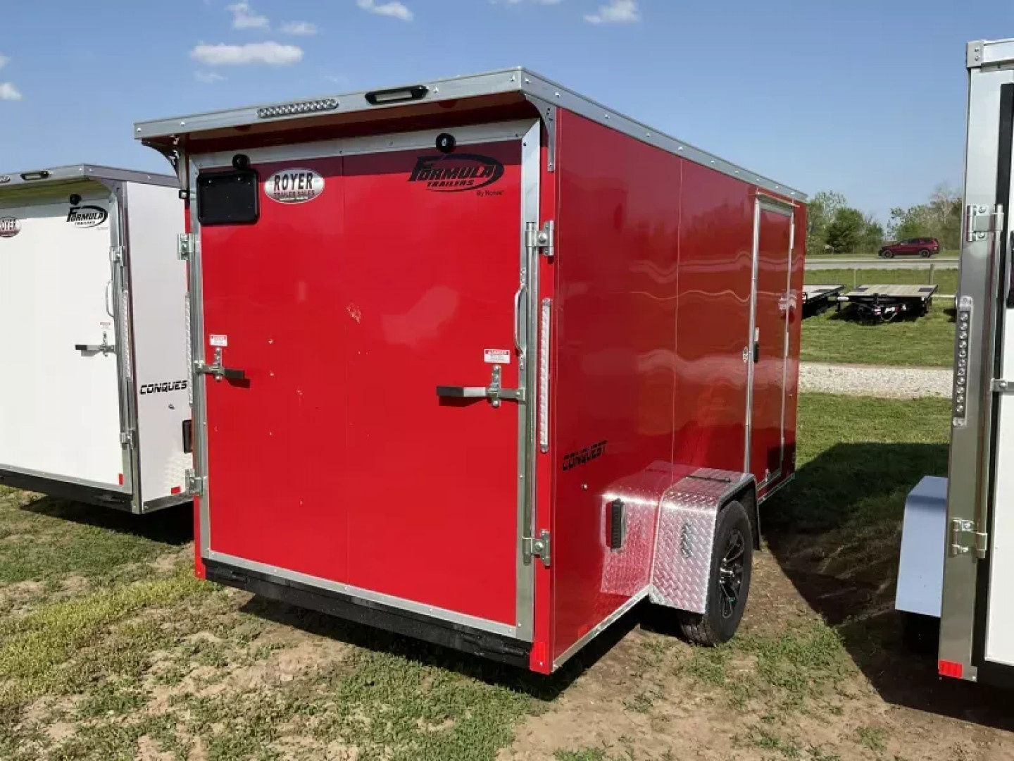 New 2025 Formula Conquest 6x12 Enclosed Cargo Trailer