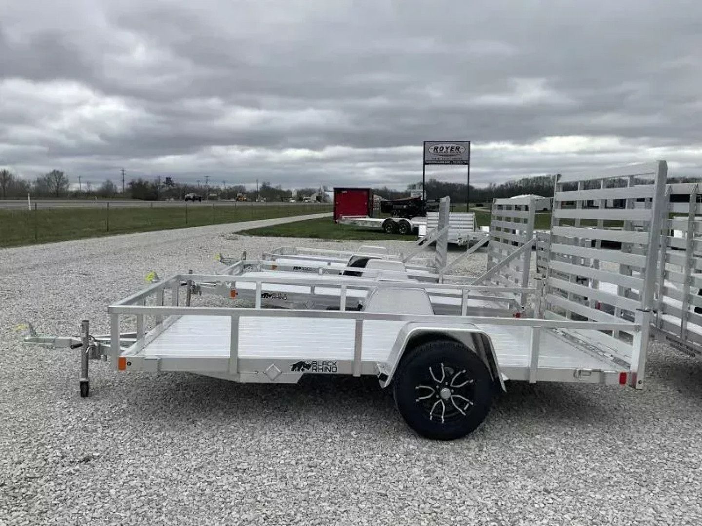 New 2025 Black Rhino 6X12 UTILITY TRAILER Utility Trailer