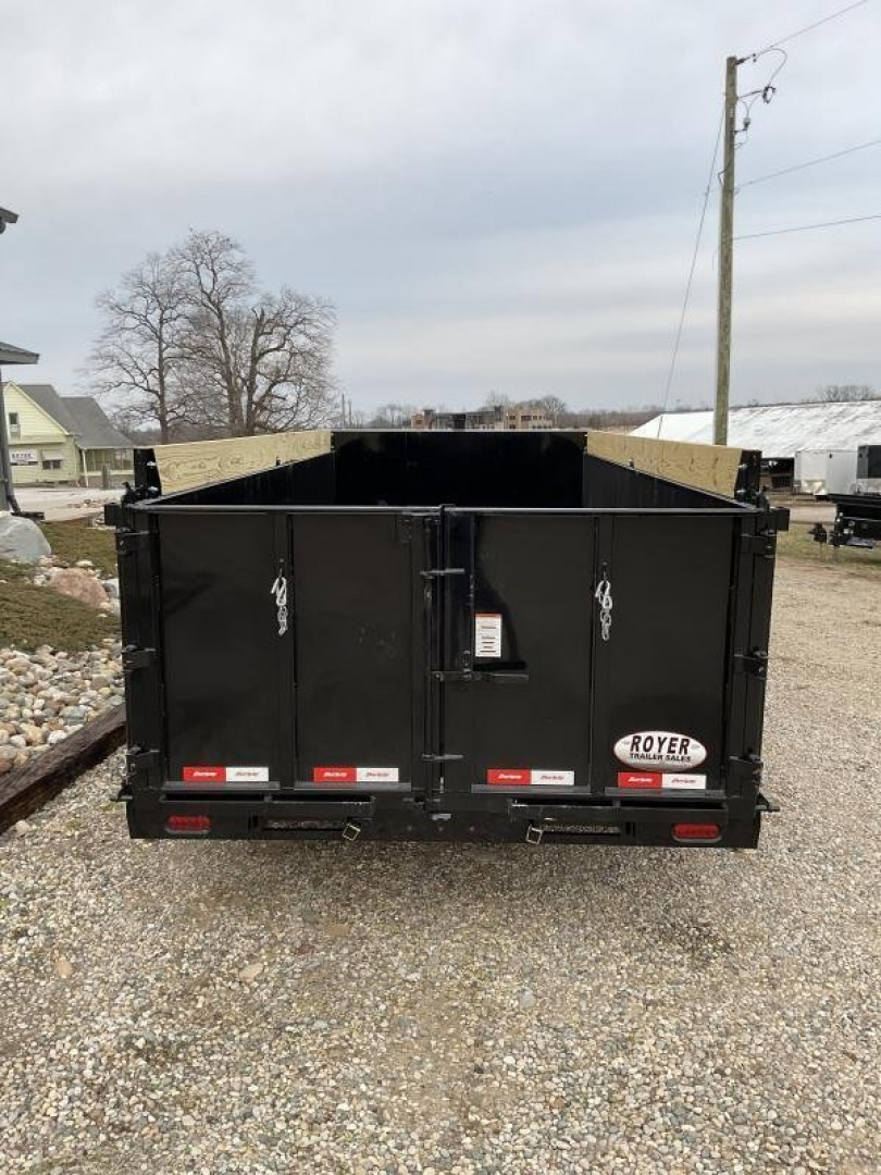 New 83"X16' LIBERTY HIGHSIDE TELESCOPIC 15.4K Dump Trailer w/ Tarp & Ramps