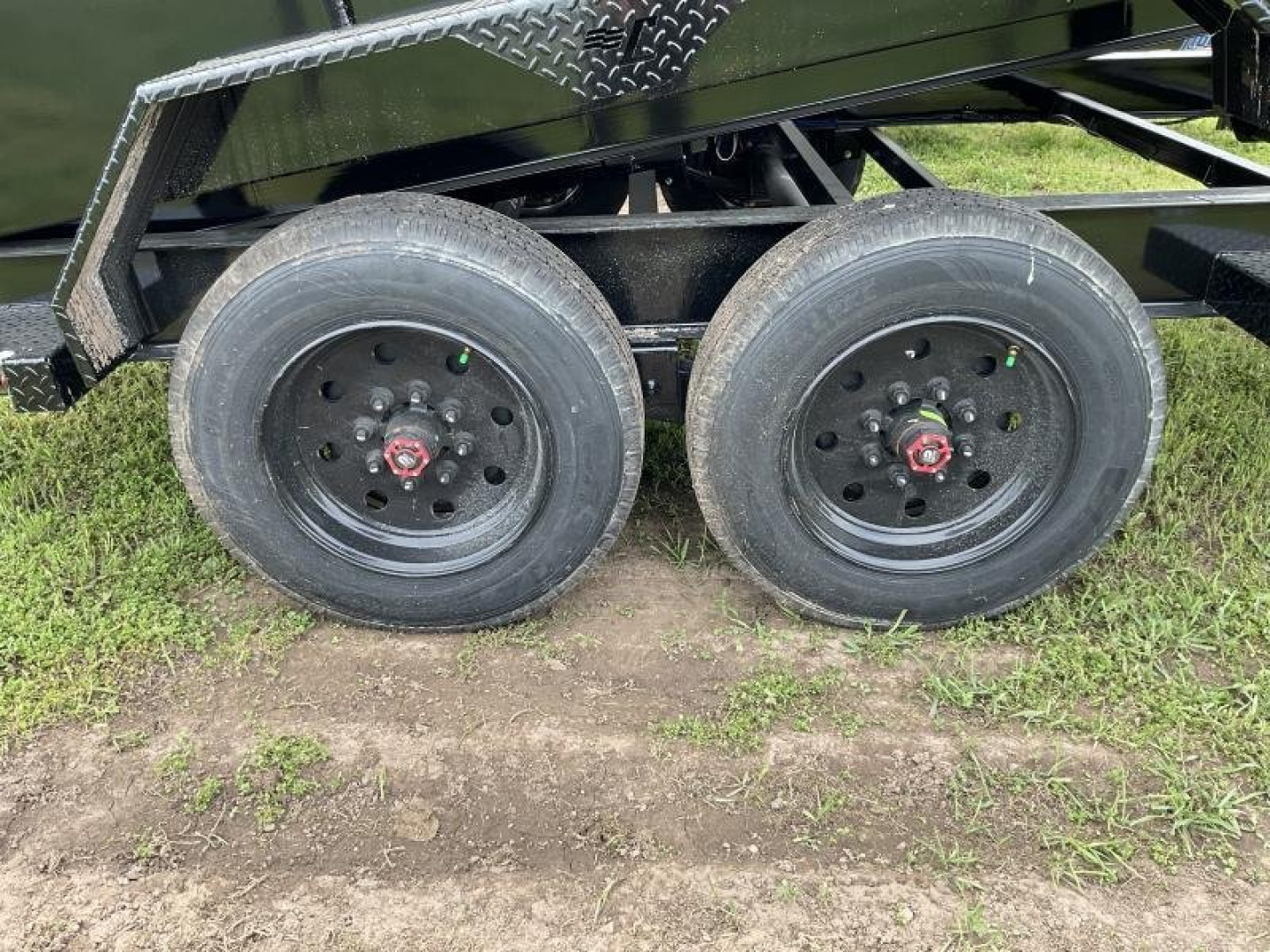 New 83"X16' LIBERTY 16K TELESCOPIC GOOSENECK Dump Trailer w/Tarp & Ramps