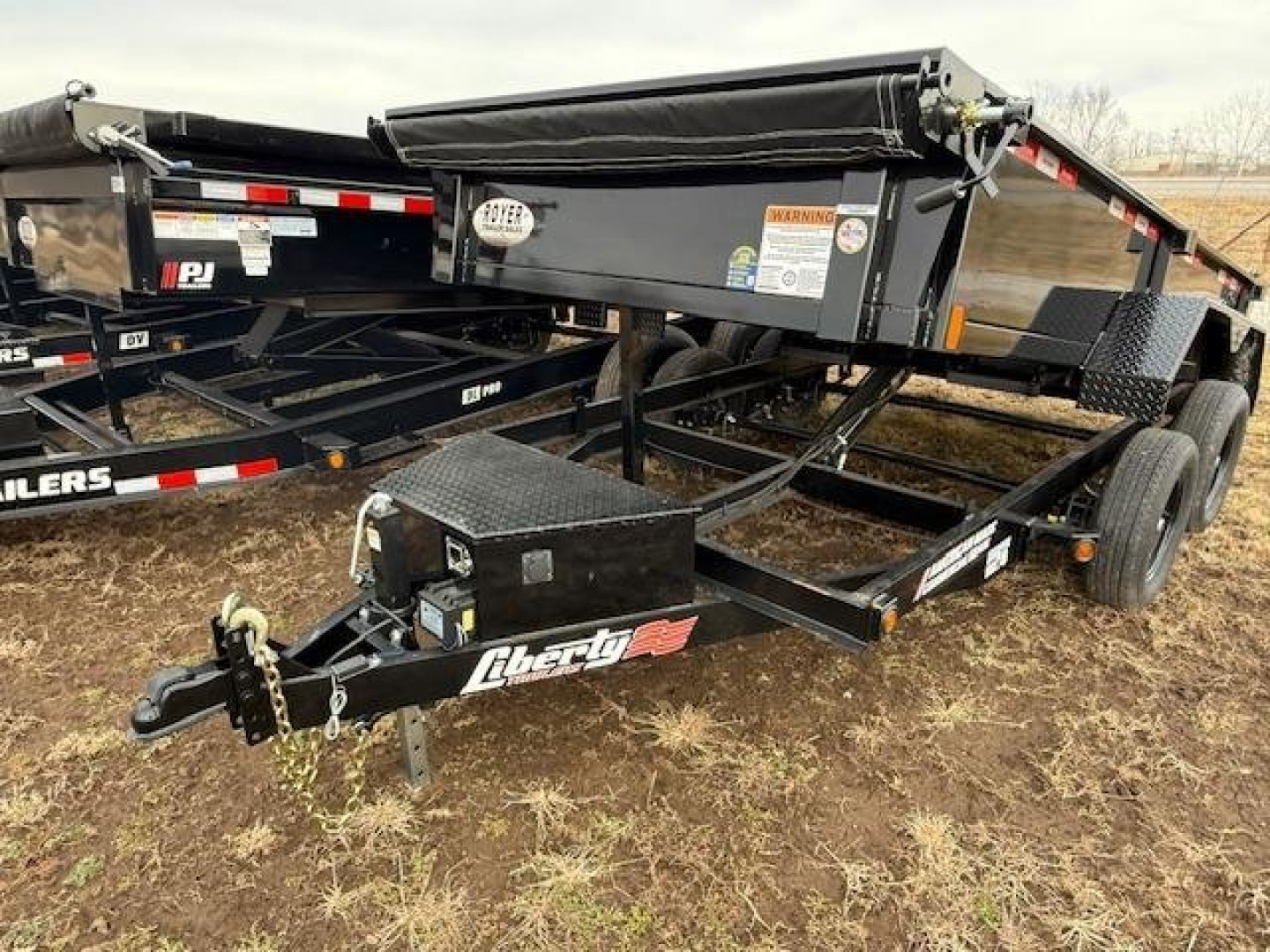 New Liberty 7K 72X12 Dump Trailer w/ Ramps & Tarp