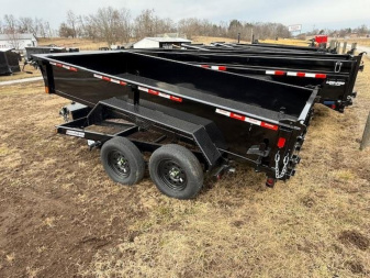 New Liberty 7K 72X12 Dump Trailer w/ Ramps & Tarp