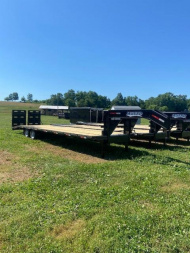 New 2025 Legend Trailers of Texas 36' GOOSENECK TA DUALS Deckover Trailer