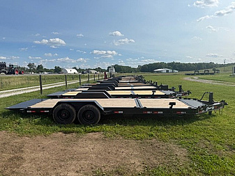 New 2025 LIBERTY 16K 22' Tilt Trailer (16' tilt +6' stationary)