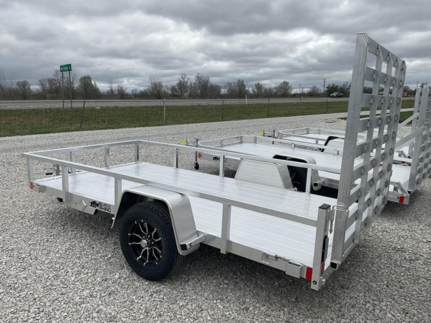New 2025 Black Rhino 6X12 UTILITY TRAILER Utility Trailer