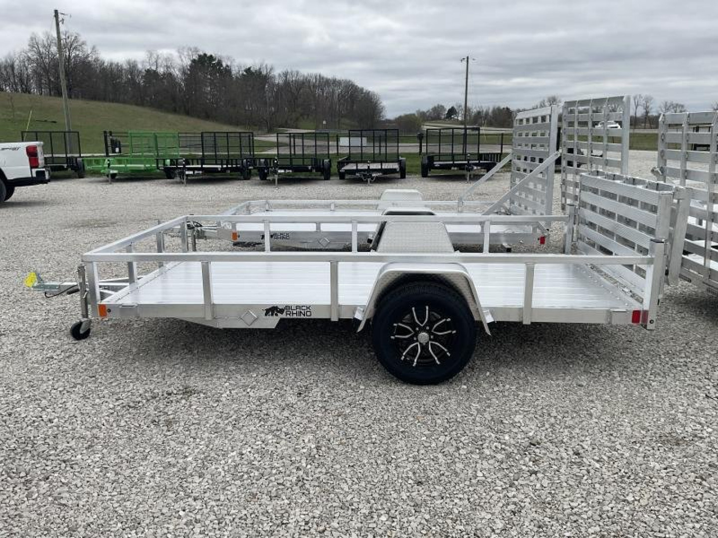 New 2025 Black Rhino 6X12 LOW PRO UTILITY TRAILER Utility Trailer