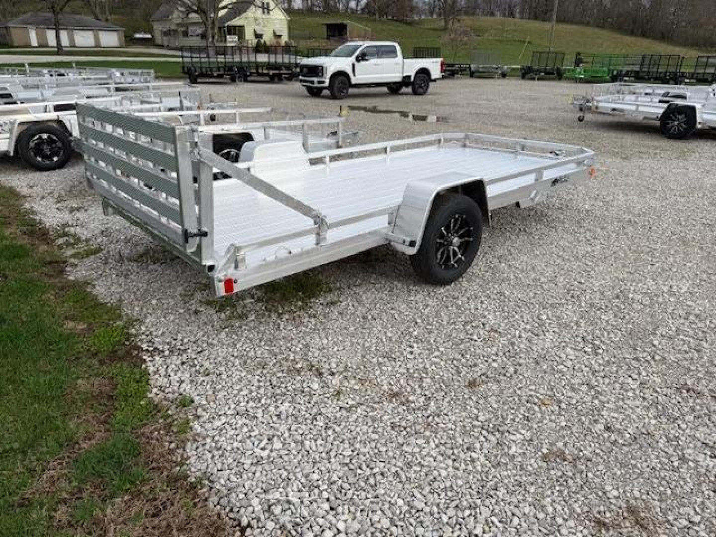 New 2025 Black Rhino 78X14 LOW PRO UTILITY TRAILER Utility Trailer