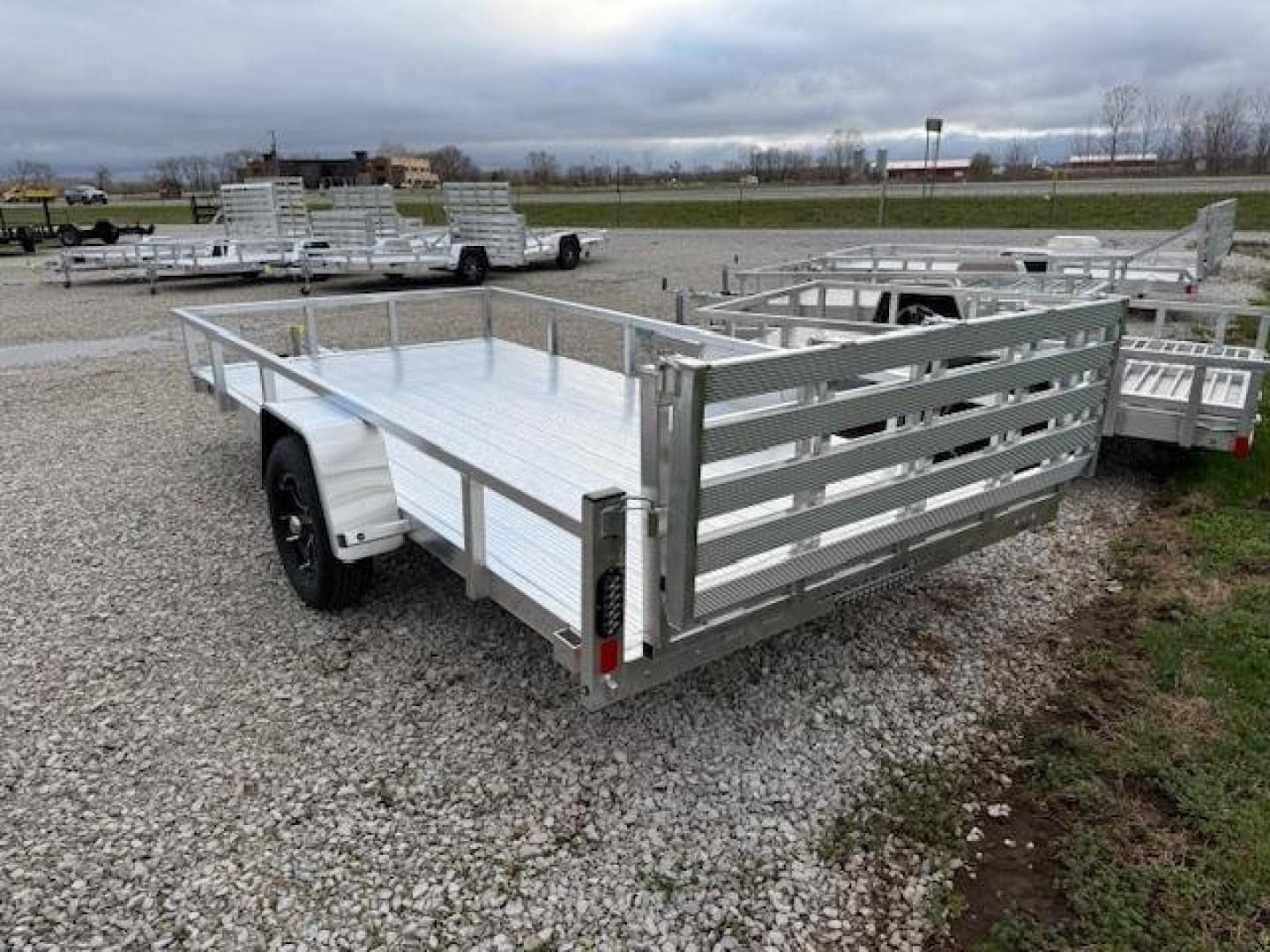 New 2025 Black Rhino 7X14 AULUMINUM UTILITY Utility Trailer