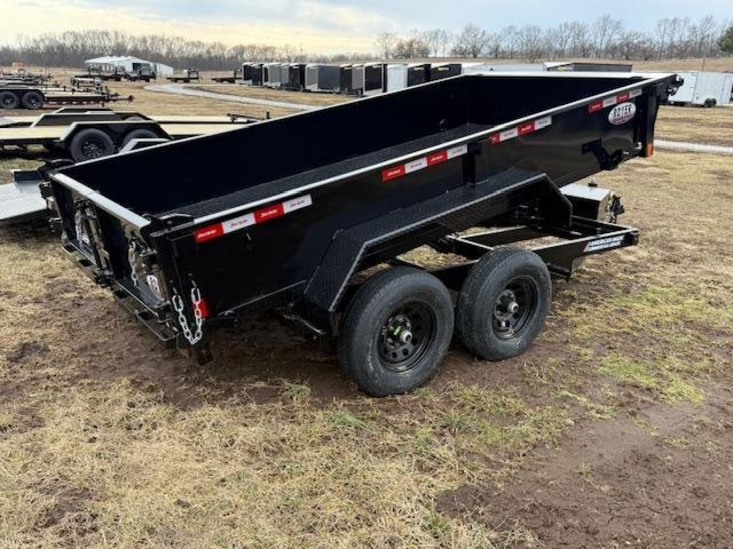 New Liberty 10K 72X12 Dump Trailer w/ Ramps & Tarp