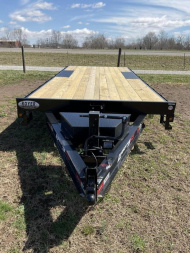 New 2025 liberty 12" I BEAM 14K DECKOVER Equipment Trailer