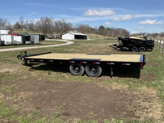 New 2025 liberty 12  I BEAM 14K DECKOVER Equipment Trailer
