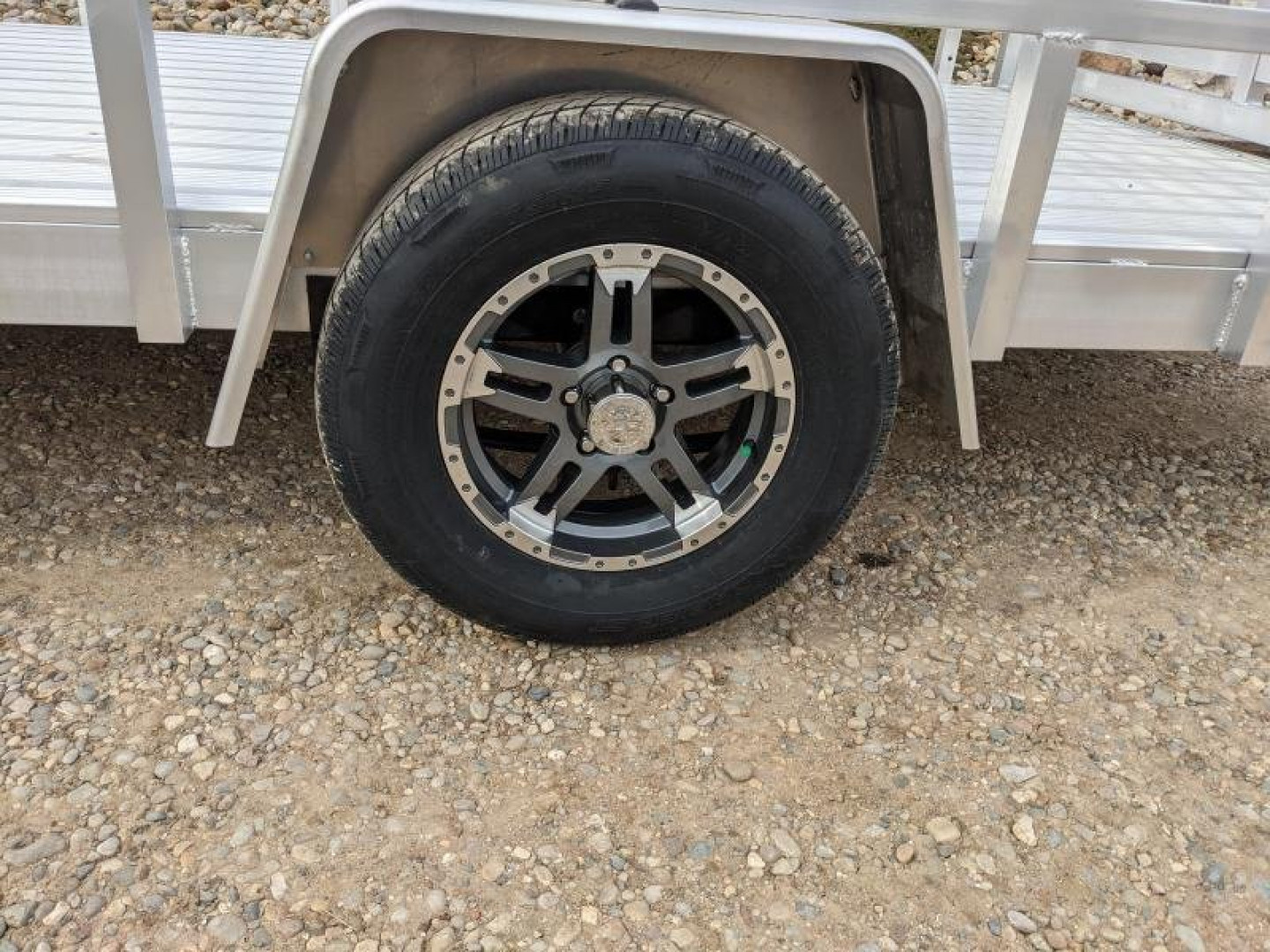 New 2025 SPORT 7x14 Aluminum Utility Trailer