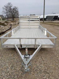 New 2025 SPORT 7x14 Aluminum Utility Trailer
