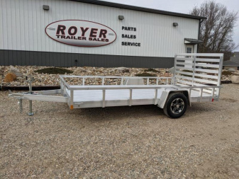 New 2025 SPORT 7x14 Aluminum Utility Trailer