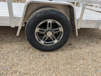 New 2025 SPORT 7x14 Aluminum Utility Trailer