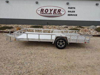 New 2025 SPORT 7x14 Aluminum Utility Trailer