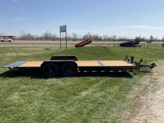 New 2025 PJ Trailers 16k  TJ 22' Tilt Trailer (16' tilt +6' stationary)