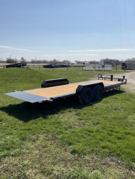 New 2025 PJ Trailers 16k  TJ 22' Tilt Trailer (16' tilt +6' stationary)