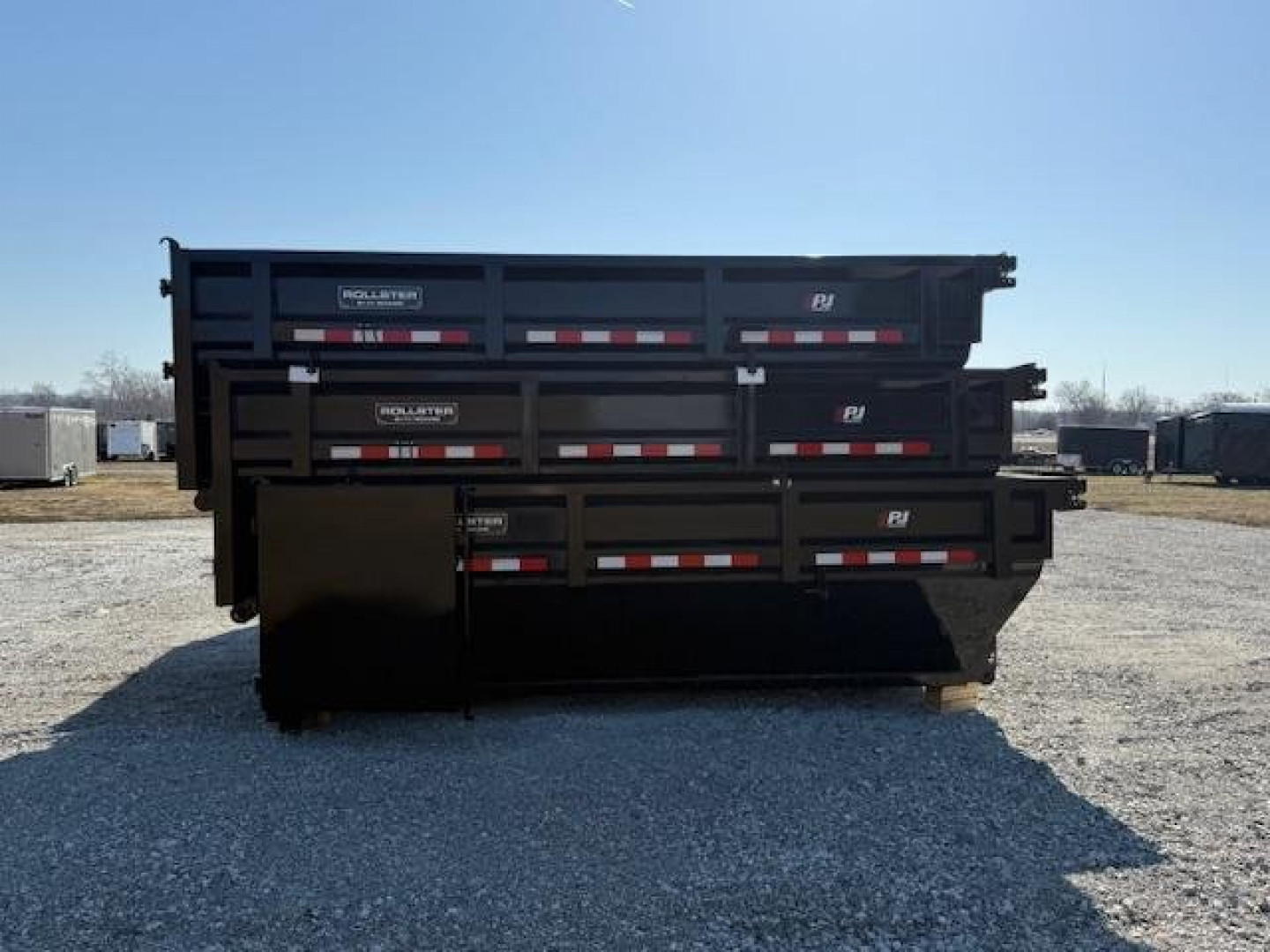 New PJ 14'  ROLL OFF DUMPSTER BIN