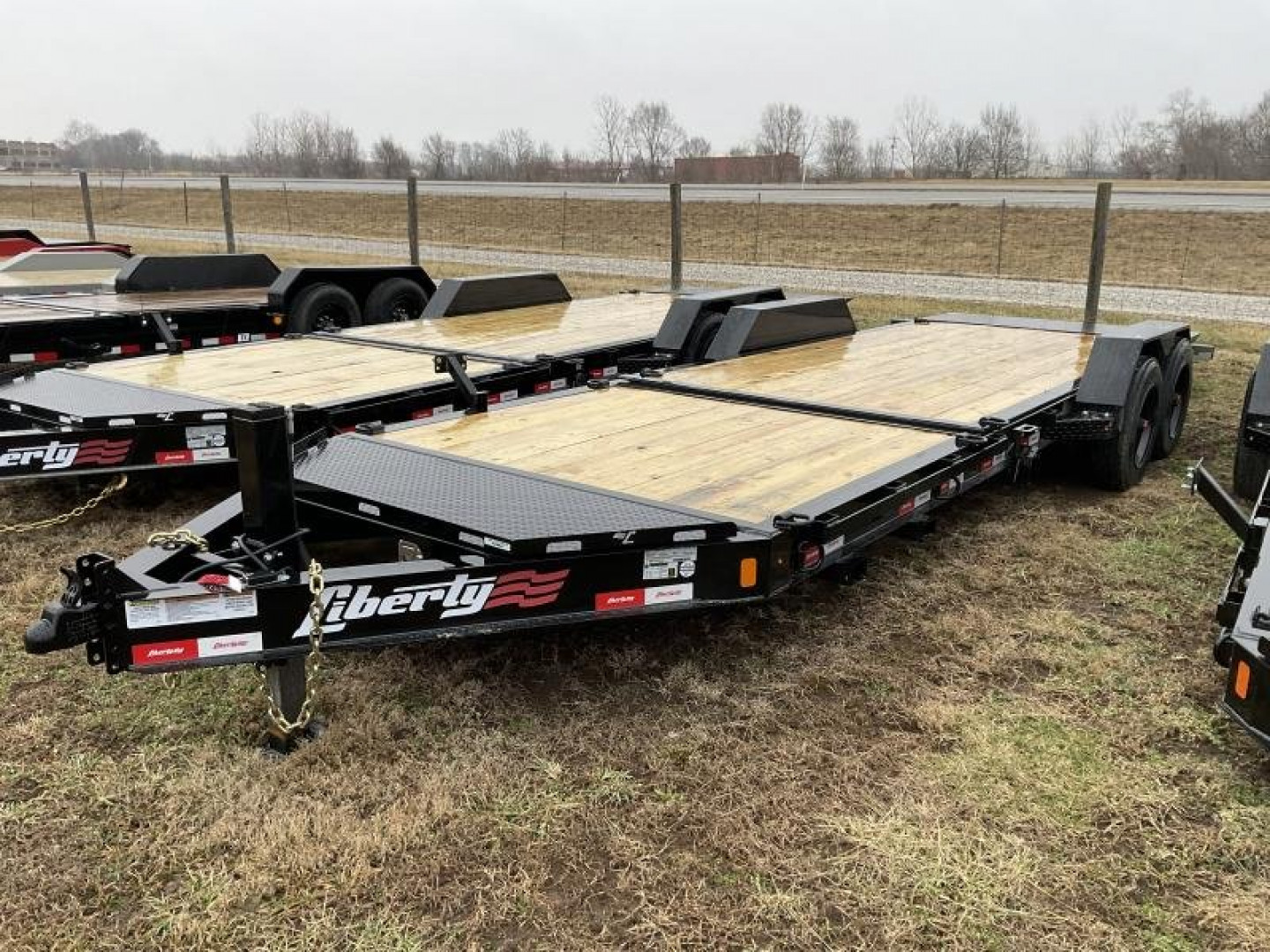 New 2025 LIBERTY 16K HYDRAULIC 22' Tilt Trailer (16' tilt +6' stationary)
