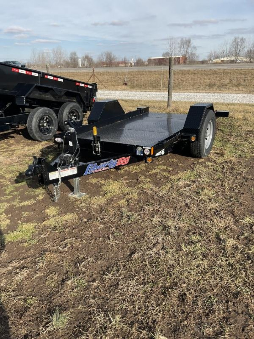 New 2023 Liberty 7K SINGLE AXLE TILT Utility Trailer