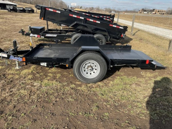 New 2023 Liberty 7K SINGLE AXLE TILT Utility Trailer