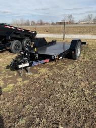 New 2023 Liberty 7K SINGLE AXLE TILT Utility Trailer