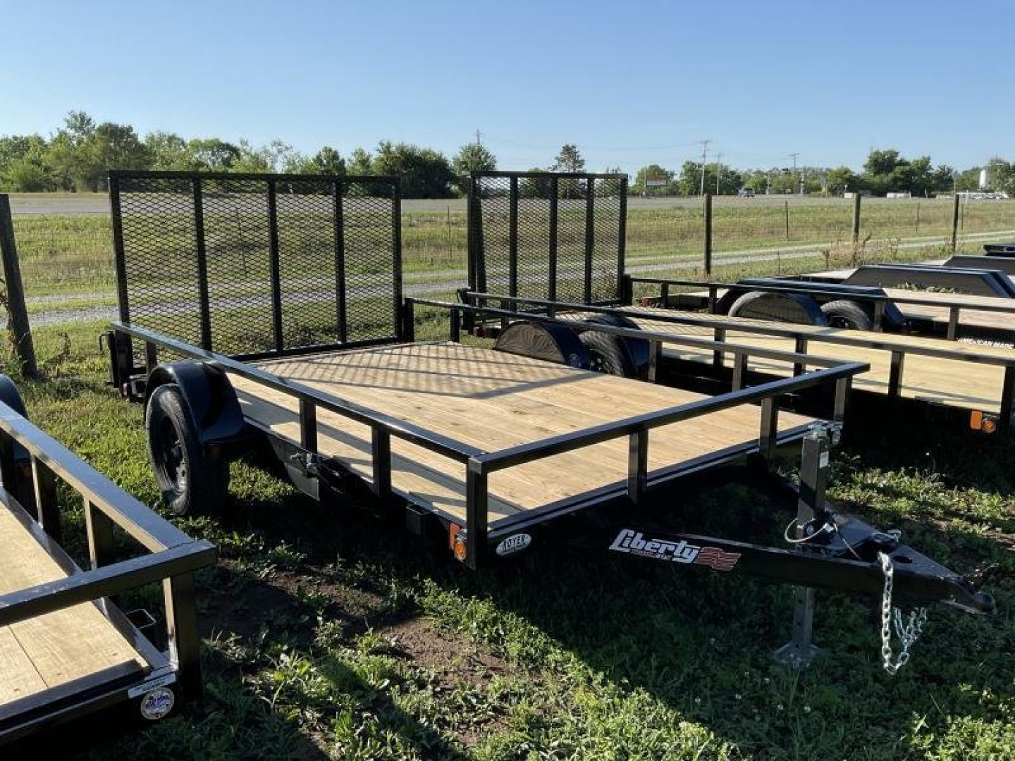 New Liberty 3k 83"x12 Utility Trailer