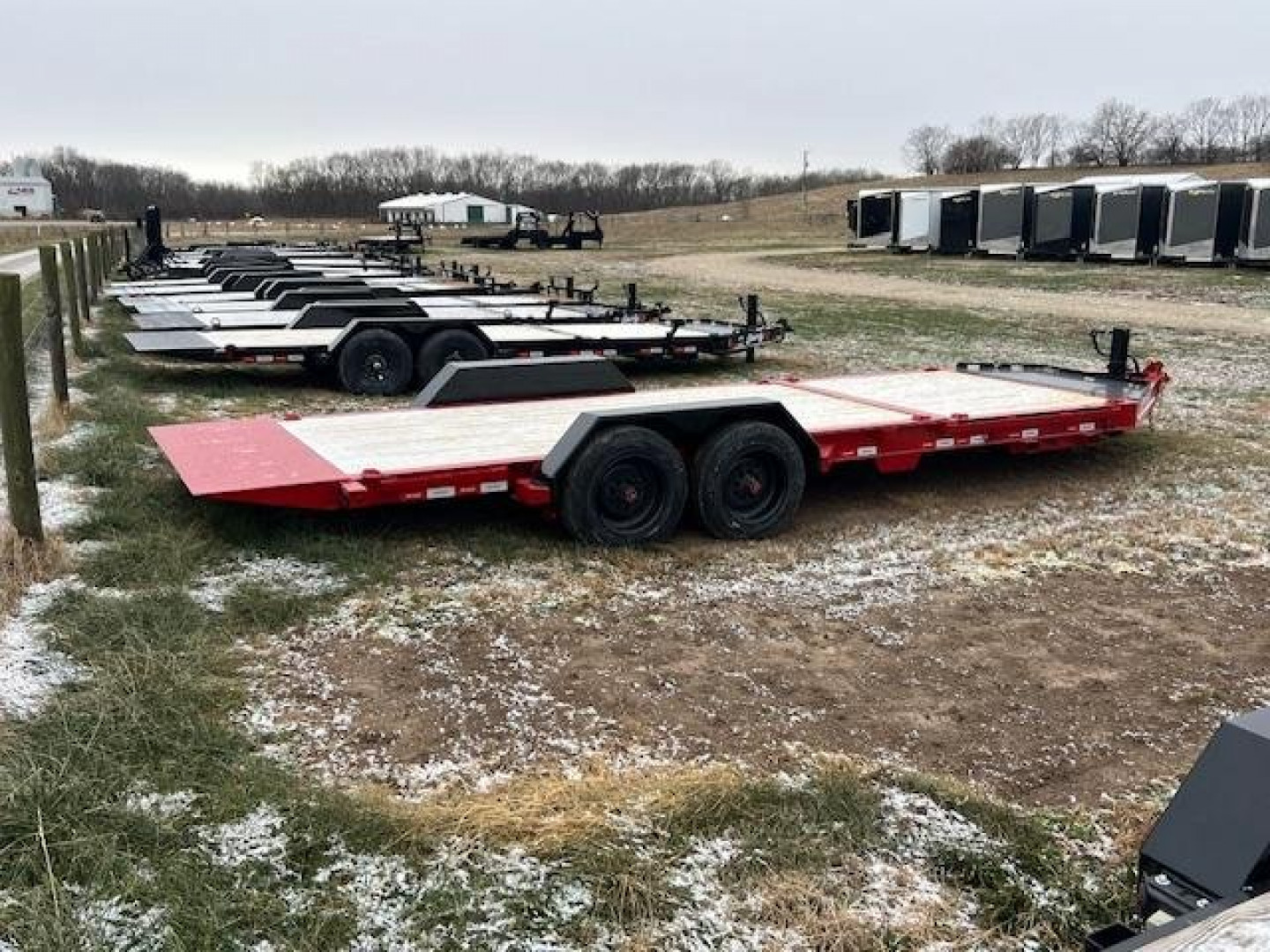 New 2025 LIBERTY 16K 22' Tilt Trailer (16' tilt +6' stationary)