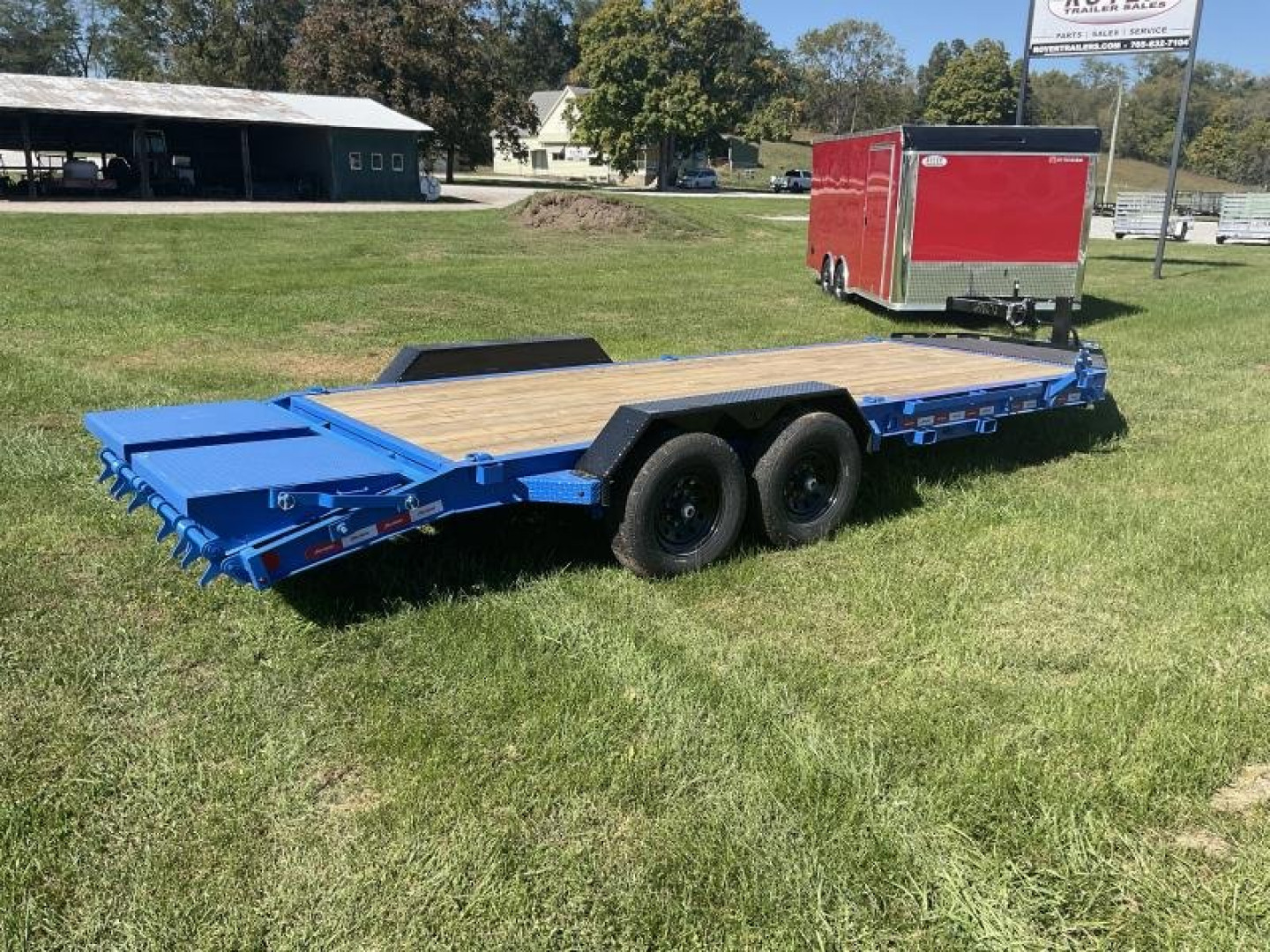 New 2025 Liberty 83”x17'+3’ 14K EQUIPMENT TRAILER Equipment Trailer