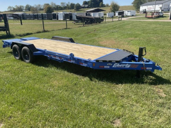 New 2025 Liberty 83”x17'+3’ 14K EQUIPMENT TRAILER Equipment Trailer