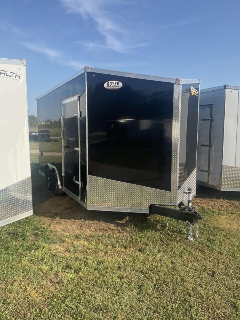 New 2025 Stealth Trailers Titan 8.5X16x90" tall w/Polycore skin, Translucent Roof & Alum. Rims Cargo / Enclosed Trailer