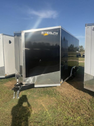 New 2025 Stealth Trailers Titan 8.5X16x90" tall w/Polycore skin, Translucent Roof & Alum. Rims Cargo / Enclosed Trailer